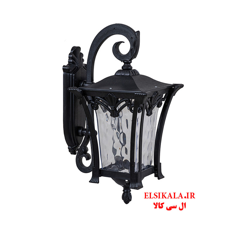 چراغ دیواری کاسپین مشکی