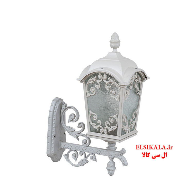 قیمت و خرید عمده چراغ حیاطی دیواری فلاور مشکی مسی سفید کارتن 8 عددی فروش عمده