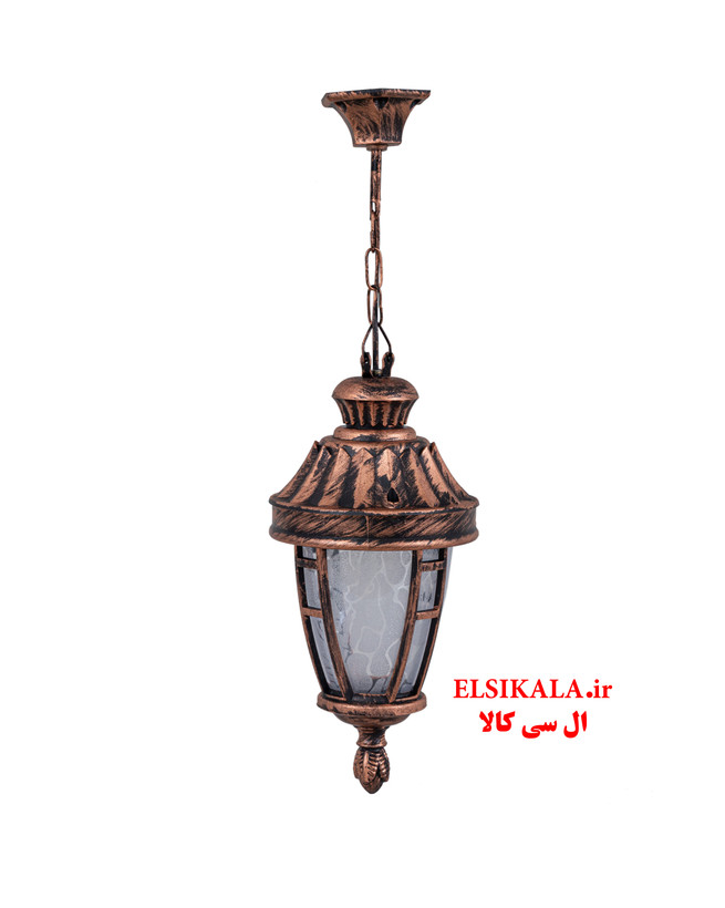 قیمت و خرید عمده چراغ حیاطی آویز آدرین مشکی مسی سفید کارتن 12 عددی فروش عمده