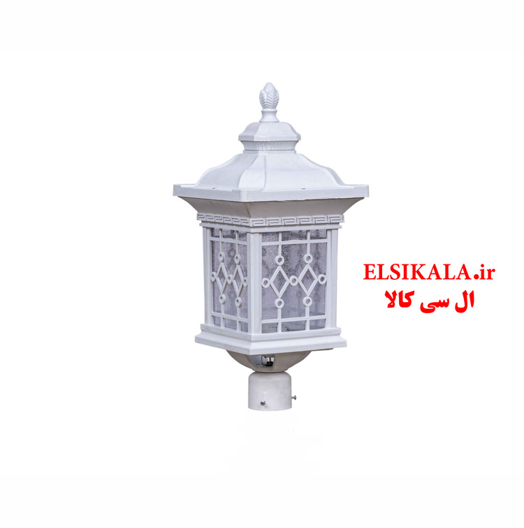قیمت و خرید عمده چراغ حیاطی سرلوله سهند مشکی مسی سفید کارتن 6 عددی فروش عمده