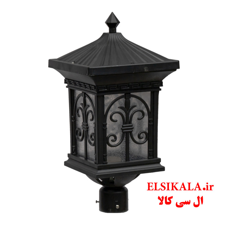 قیمت و خرید عمده چراغ حیاطی سرلوله غزل مشکی مسی سفید نقره ای طلایی کارتن 6 عددی فروش عمده