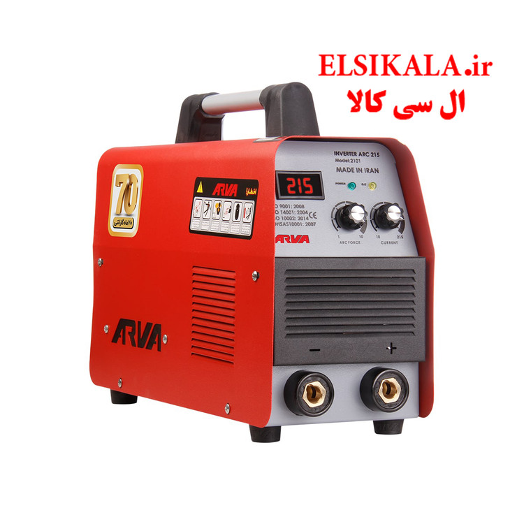 دستگاه اینورتر جوشکاری ۲۱۵ آمپر IGBT مدل 2101 آروا