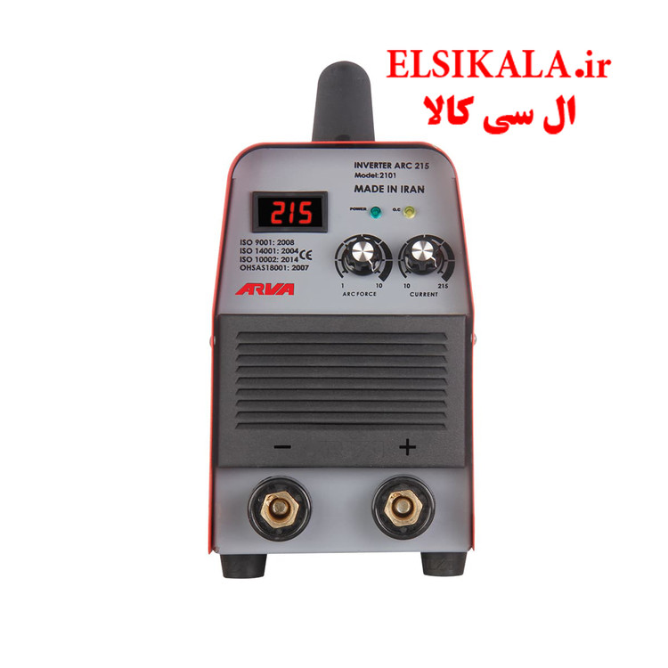 دستگاه اینورتر جوشکاری ۲۱۵ آمپر IGBT مدل 2101 آروا
