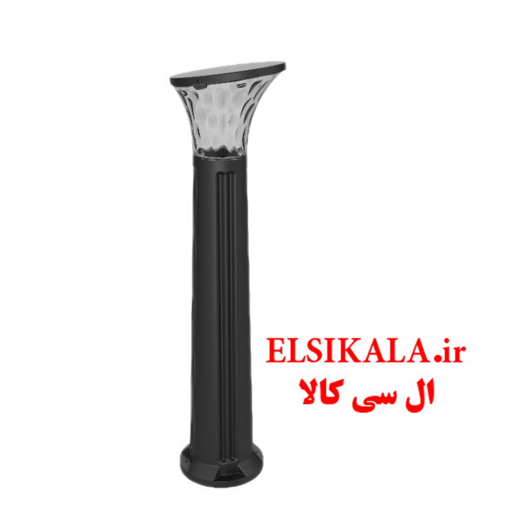 قیمت و خرید عمده چراغ حیاطی چمنی مدل قارچی سایز 50 سانتی مشکی و سفید کارتن 12 عددی