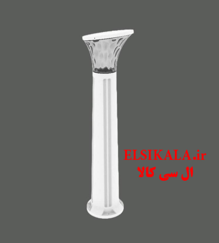 قیمت و خرید عمده چراغ حیاطی چمنی مدل قارچی سایز 50 سانتی مشکی و سفید کارتن 12 عددی