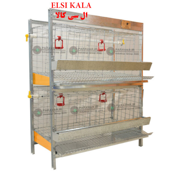 قفس مرغ تخم گذار ماژولار
